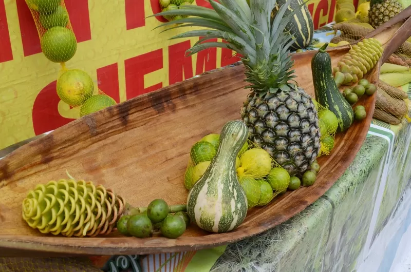 Frutas y verduras de Tame.